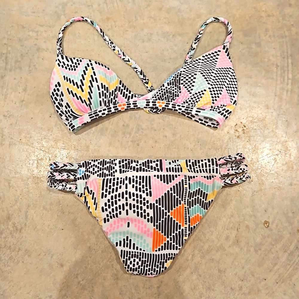 Mara Hoffman Multi Color Bikini